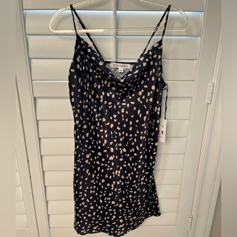 Satin Dress - Lola  Grace